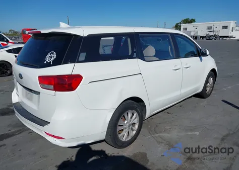 2016 Kia Sedona L z USA, uszkodzony, nr VIN KNDMA5C12G6181867